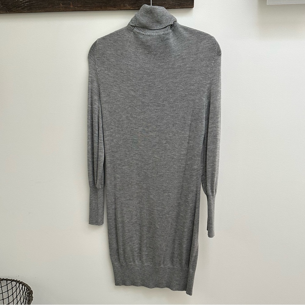 WHBM White House Black Market Grey Sweater Dress Size XS